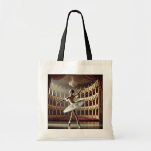 Bolso De Tela Bailarín de ballet en el escenario