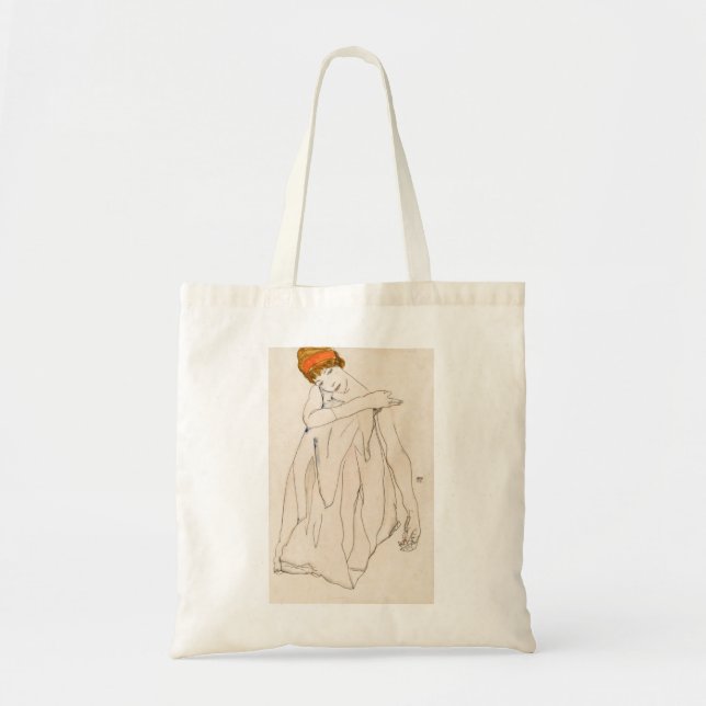 Bolso De Tela Bailarina (1913) de Egon Schiele. (Frente)