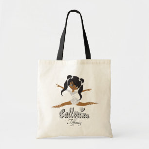 Bolso De Tela Bailarina Chica Cuta Ballerina