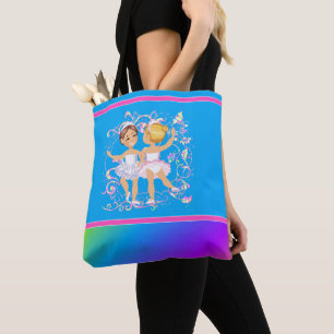 Bolso De Tela Bailarina de ballet para niñas Tota Bag