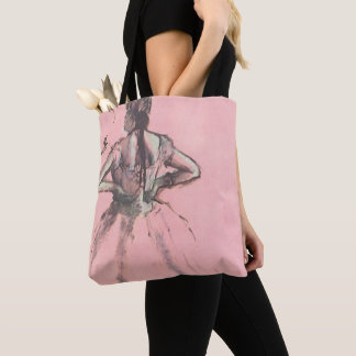 Bolso De Tela Bailarina de espaldas, manos en las caderas de Edg