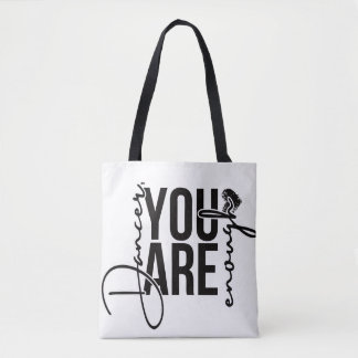 Bolso De Tela Bailarina, eres suficiente Totebag