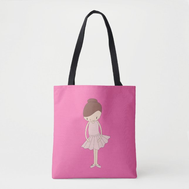 Bolso De Tela Bailarina ilusima (Anverso)