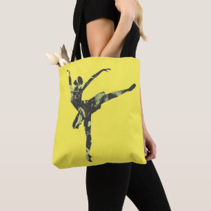 Bolso De Tela Bailarina moderna de ballet