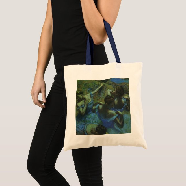 Bolso De Tela Bailarinas azules de Edgar Degas, impresionismo vi (Anverso (producto))