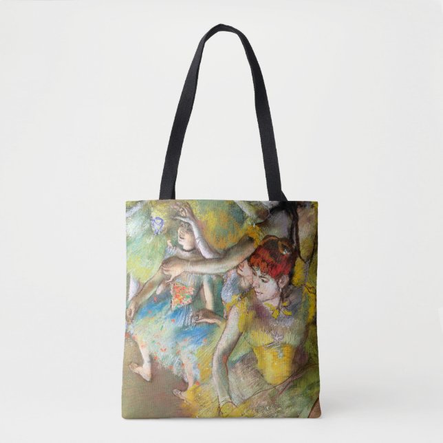 Bolso De Tela Bailarinas de ballet en escena de Degas (Anverso)