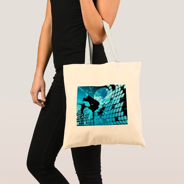 Bolso De Tela Bailarinas de Silhouett Tote Bag (Subido por el creador)