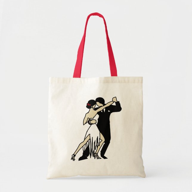 Bolso De Tela Bailarinas de tango (Frente)