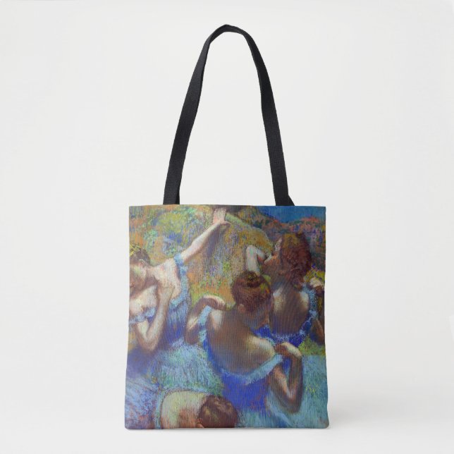 Bolso De Tela Bailarinas en azul, Edgar Degas (Anverso)