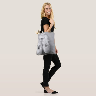 Bolso De Tela Bailarinas en punta
