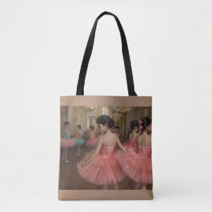 Bolso De Tela Bailarinas en una gran sala de estilo rocóco