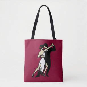 Bolso De Tela Bailarinas románticas de tango