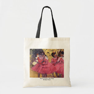 Bolso De Tela Bailarines De Color Rosa En Las Alas De Edgar Dega