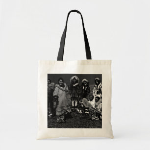 Bolso De Tela Bailarines esquimales de Alaska Eskimo, Estados Un