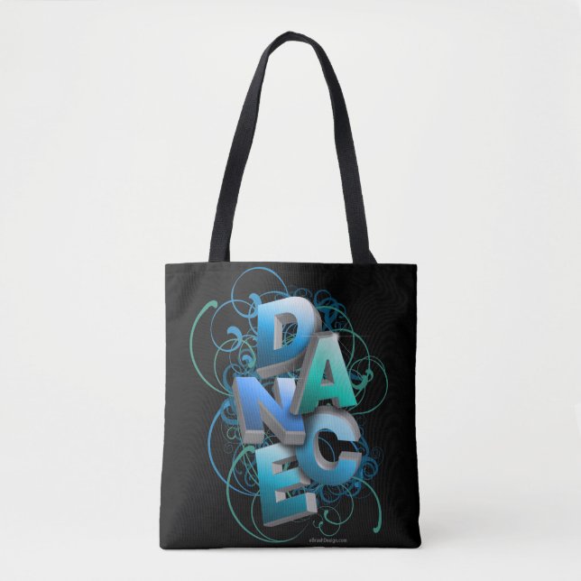 Bolso De Tela Baile 3D (primavera) (Anverso)