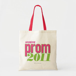 Bolso De Tela Baile de fin de curso 2011 - Verde