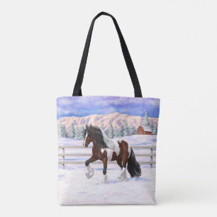 Bolso De Tela Baile De Vino Gitano Vanner Borrador De Caballo En