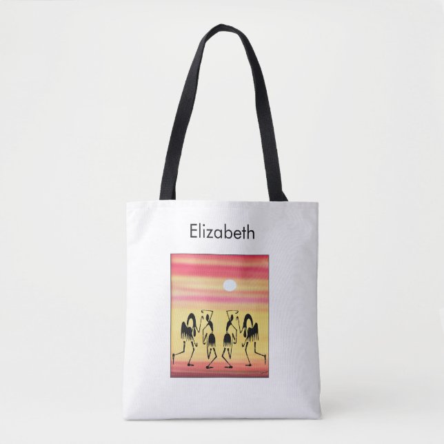 Bolso De Tela Baile Golden Sunset (Anverso)