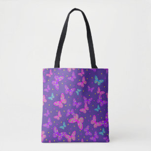 Bolso De Tela Baile mariposa