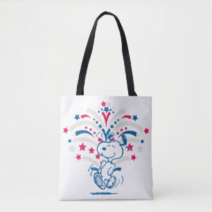 Bolso De Tela Baile Snoopy 4 de Julio