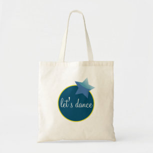 Bolso De Tela Bailemos Círculo y Estrella
