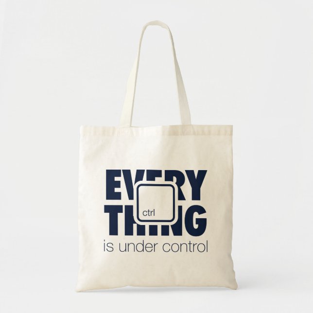 Bolso De Tela Bajo ctrl (Frente)