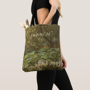 Bolso De Tela Bajo las hojas del muelle de Richard Doyle, Arte d