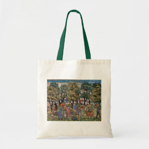 Bolso De Tela Bajo los árboles de Maurice Prendergast, Arte fino
