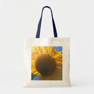 Bolso De Tela Bajo un girasol