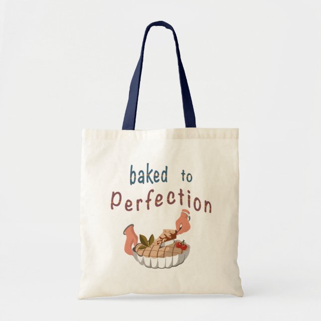 Bolso De Tela Bake a la perfección tote bag (Frente)