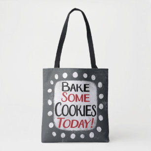 Bolso De Tela Bake Algunas Cookies Hoy Tocan Bag