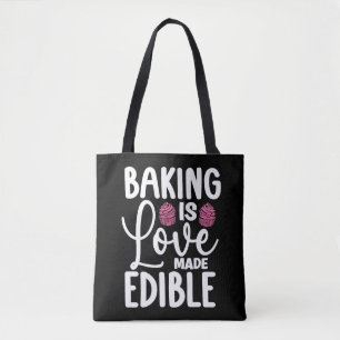 Bolso De Tela Baker Baking is Love Made Comade Bakery Cake Bake
