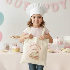 Bolso De Tela Baking Party Girls Birthday Elegant Bowl & Whisk