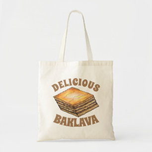 Bolso De Tela Baklava dulce filo dulce postre de miel pastelería