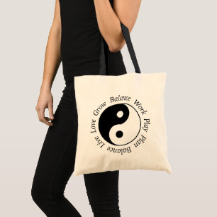 Bolso De Tela Balance de Yin Yang Tote Bag