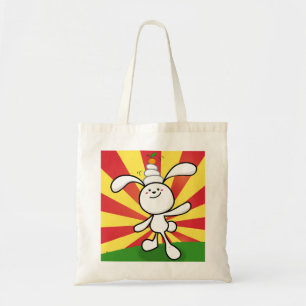 Bolso De Tela ¡Balanza de Mochi del conejo!