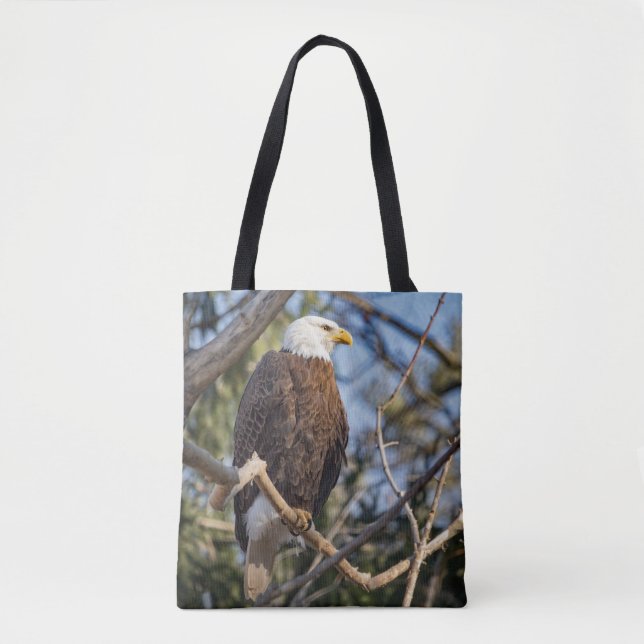 Bolso De Tela Bald Eagle (Anverso)