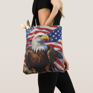 Bolso De Tela Bald Eagle