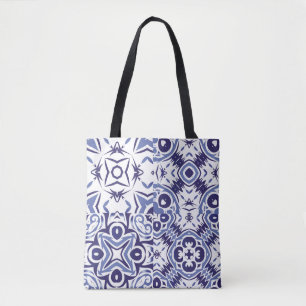 Bolso De Tela Baldosas de cerámica de colores decorativos. De mo