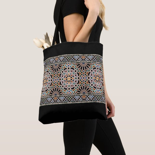 Bolso De Tela Baldosas de la Alhambra (Detalle)