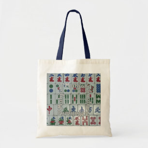 Bolso De Tela Baldosas de Mahjong ton (juego 6)