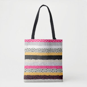 Bolso De Tela Baldosas de mosaico: Diseño versátil y sin inconve