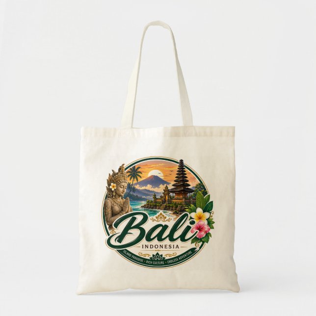 Bolso De Tela Bali, Indonesia  (Frente)