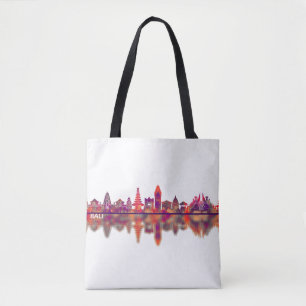 Bolso De Tela Bali Indonesia Skyline