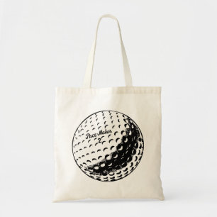 Bolso De Tela Ball de golf