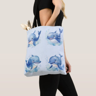 Bolso De Tela Ballena