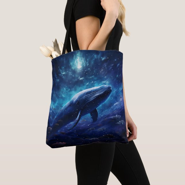 Bolso De Tela Ballena de fantasía (Detalle)