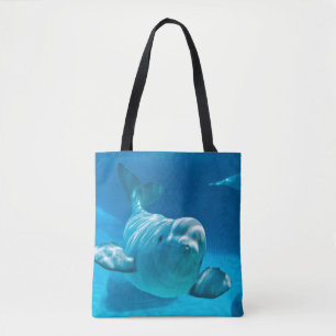 Bolso De Tela Ballena de la beluga