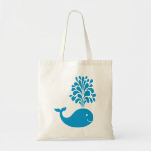 Bolso De Tela Ballena divertida