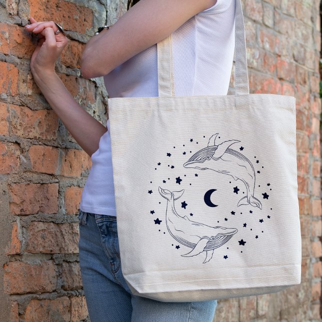 Bolso De Tela Ballenas bailables (Subido por el creador)